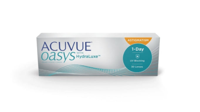 Acuvue Oasys 1-Day Hydraluxe For Astigmatism - 30 Pack