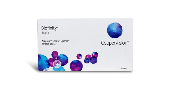 CooperVision Biofinity Toric Monthly Lens - 6 Pack