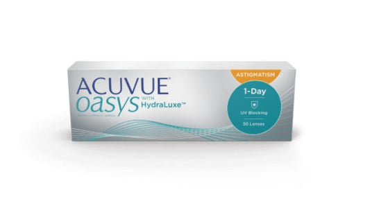 Acuvue Oasys 1-Day Hydraluxe For Astigmatism - 30 Pack