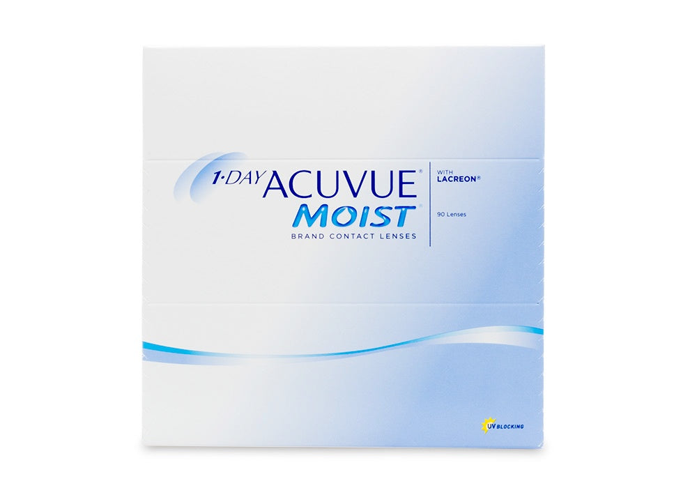 Acuvue 1-Day Moist (90 Pack) - From $72.50 After Rebate