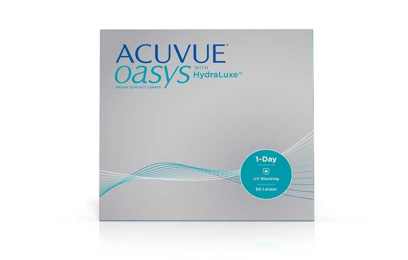 Acuvue Oasys 1-Day Hydraluxe - 90 pack (From $75)